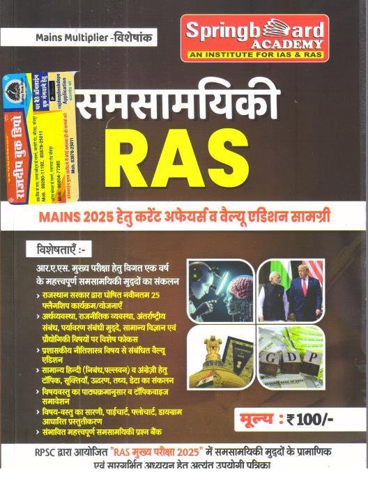 SPRING BOARD RAS MAINS CURRENT AFFAIRS