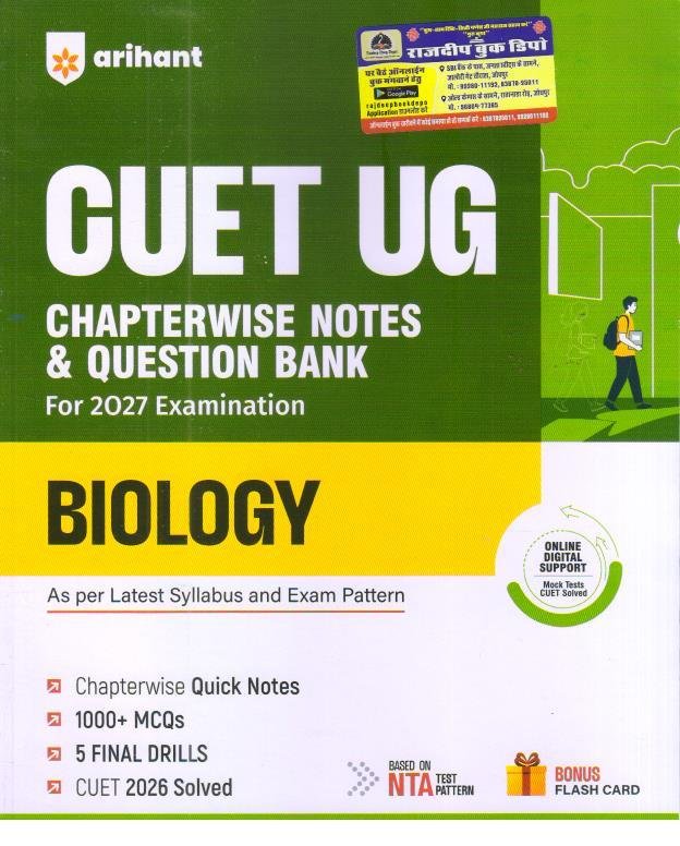 Geography Math Questions CUET UG 2027 Geography Chapterwise Notes & Question Bank English Medium