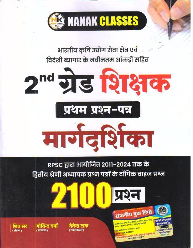 NANAK CLASSES 2nd GRADE GK 2100+ QUESTION BANK