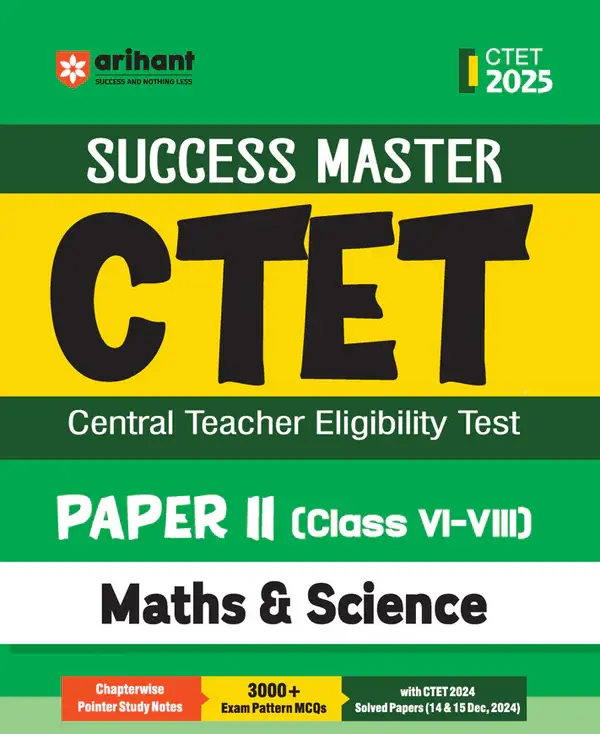 CTET Math & Science Class VI-VIII (Paper -2) | Study Guide | English Medium