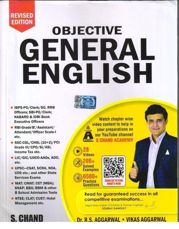 GENERAL ENGLISH (RS AGGARWAL)