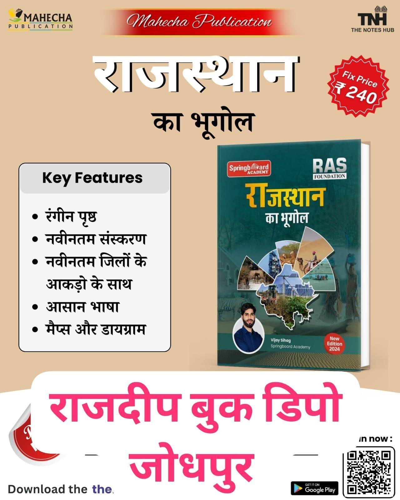 SPRING BOARD RAJ. KA BHUGOL