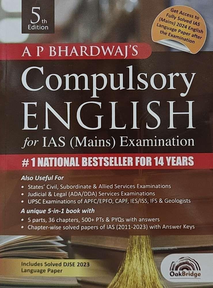 AP BHARDWAJ COMPULSORY ENGLISH FOR IAS MAINS